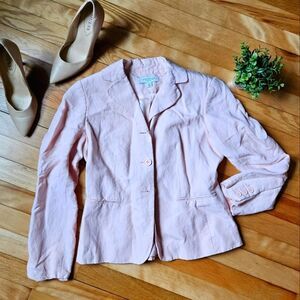 Ann Taylor Petite Women's Pink Blazer